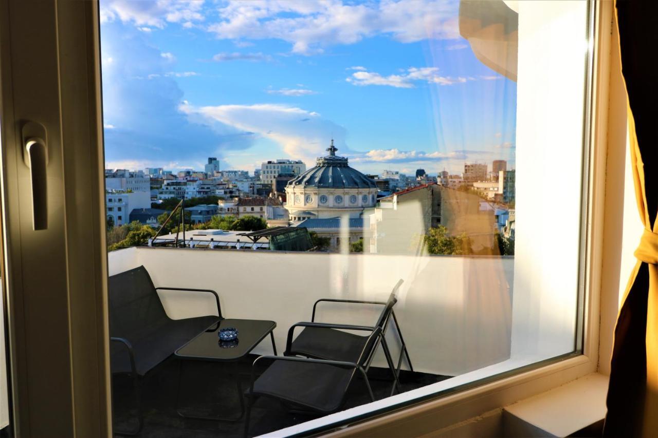 Athénée Palace Apartment - Panoramic View Terrace&Balcony - FREE MINIBAR Bucarest Exterior foto