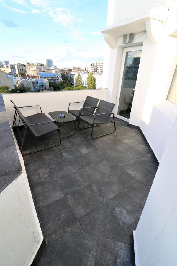 Athénée Palace Apartment - Panoramic View Terrace&Balcony - FREE MINIBAR Bucarest Exterior foto